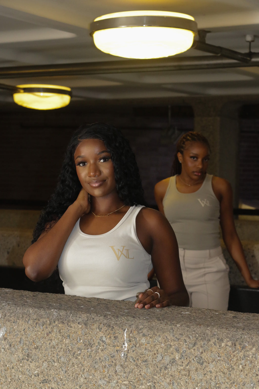 REPRESENT THE VISION TANK-TOP [DUSTY SAND]