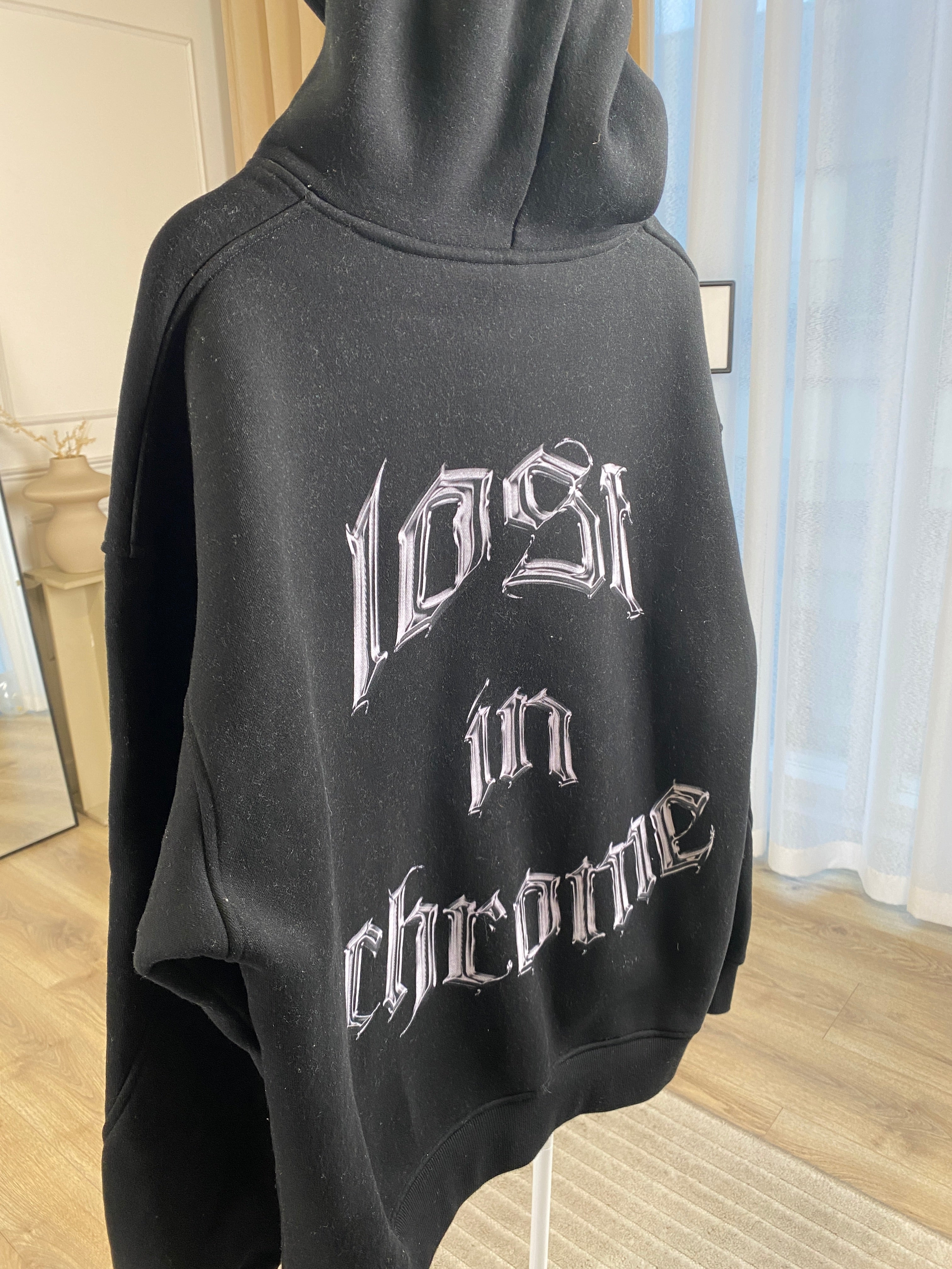 LOST IN CHROME HOODIE