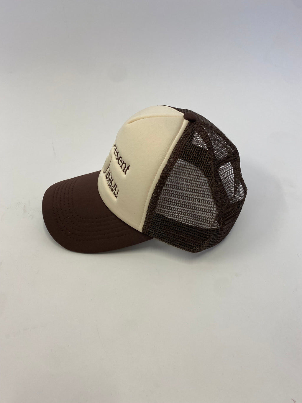 REP THE VISION TRUCKER CAP [CREAM/MOCHA]