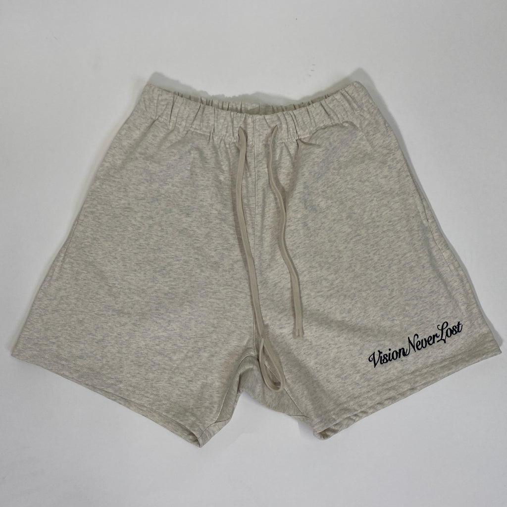 REPRESENT THE VISION SHORTS [OAT GREY]
