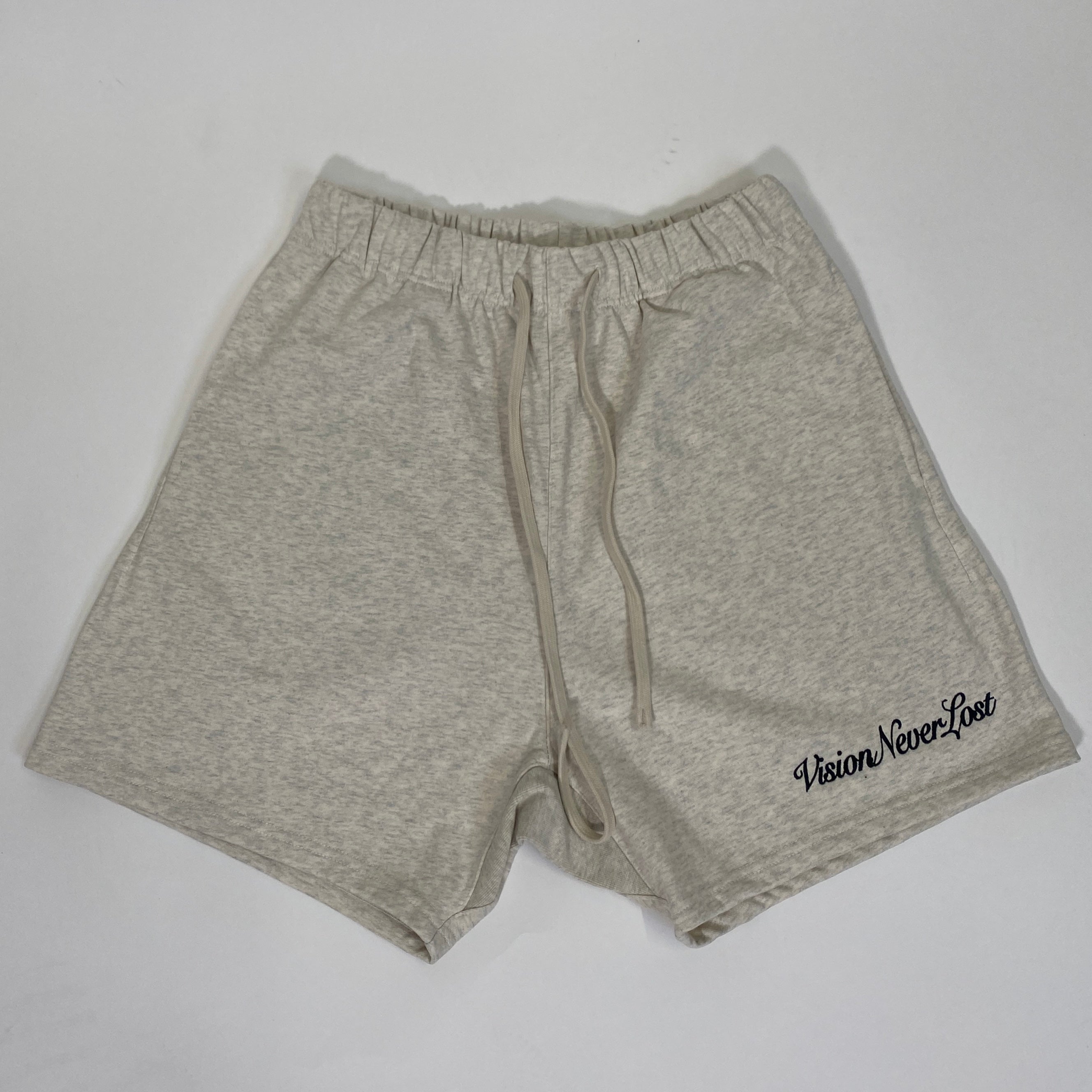 REPRESENT THE VISION SHORTS [OAT GREY]