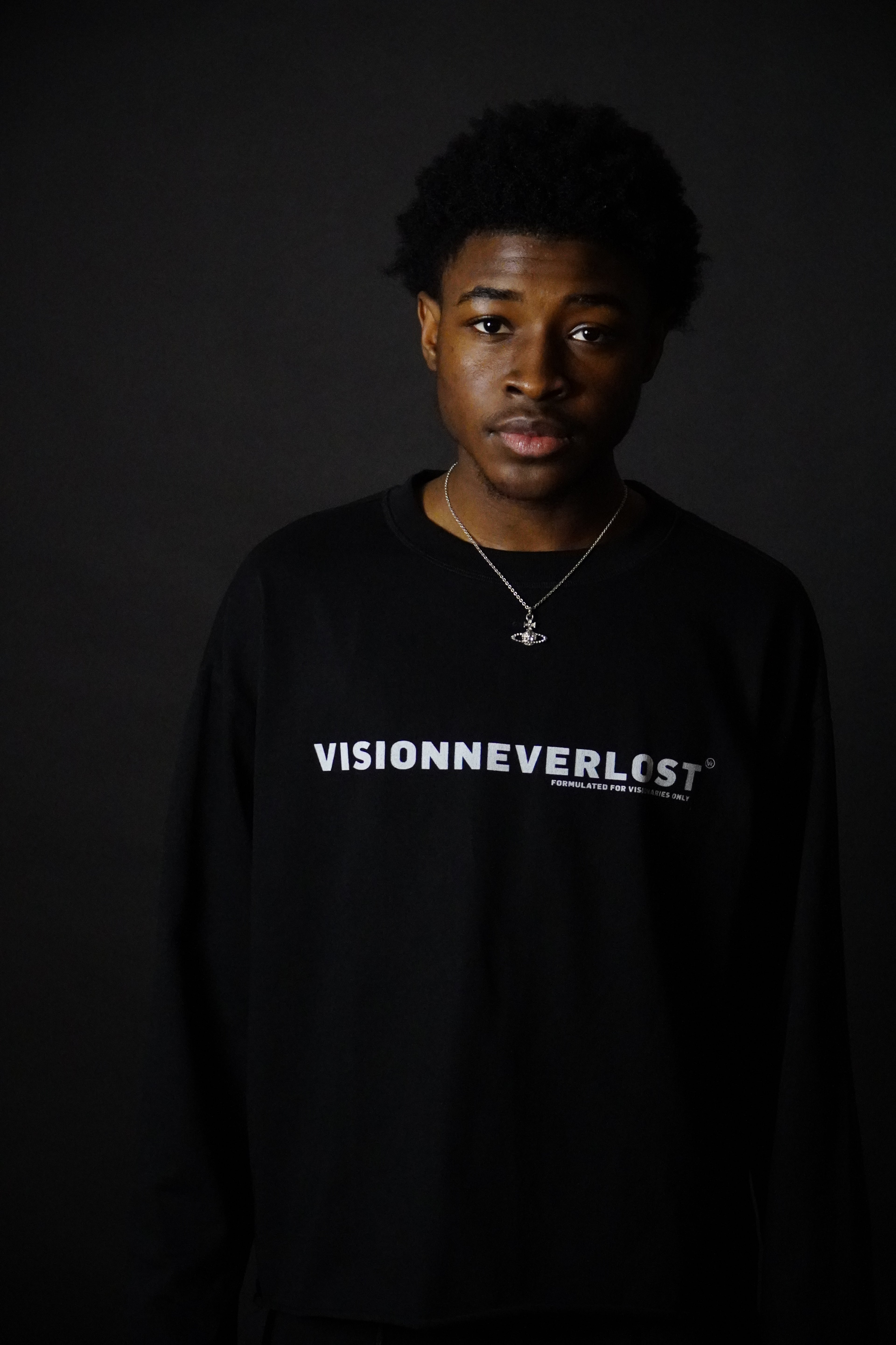 “BUT FOR THE GRACE” LONG SLEEVE T-SHIRT [BLACK]