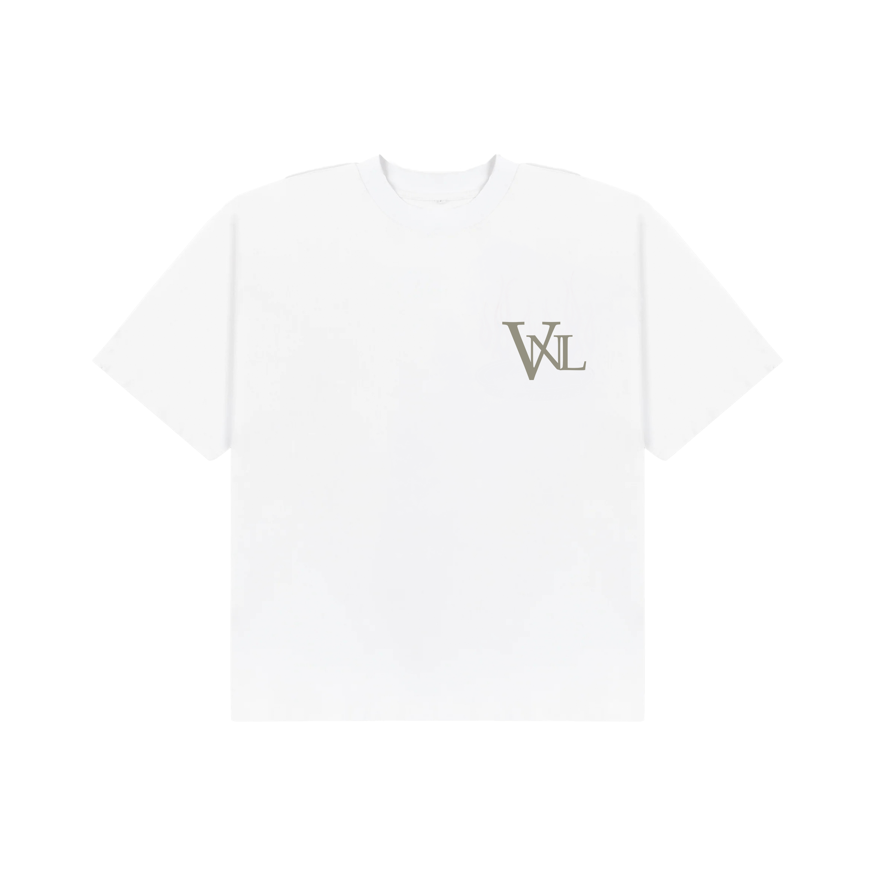 REPRESENT THE VISION T-SHIRT [WHITE/KHAKI]
