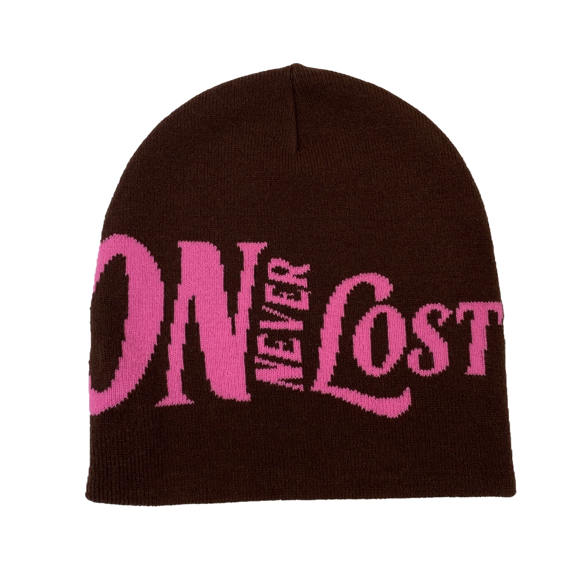 VNL ESSENTIAL BEANIE [BROWN/PINK]