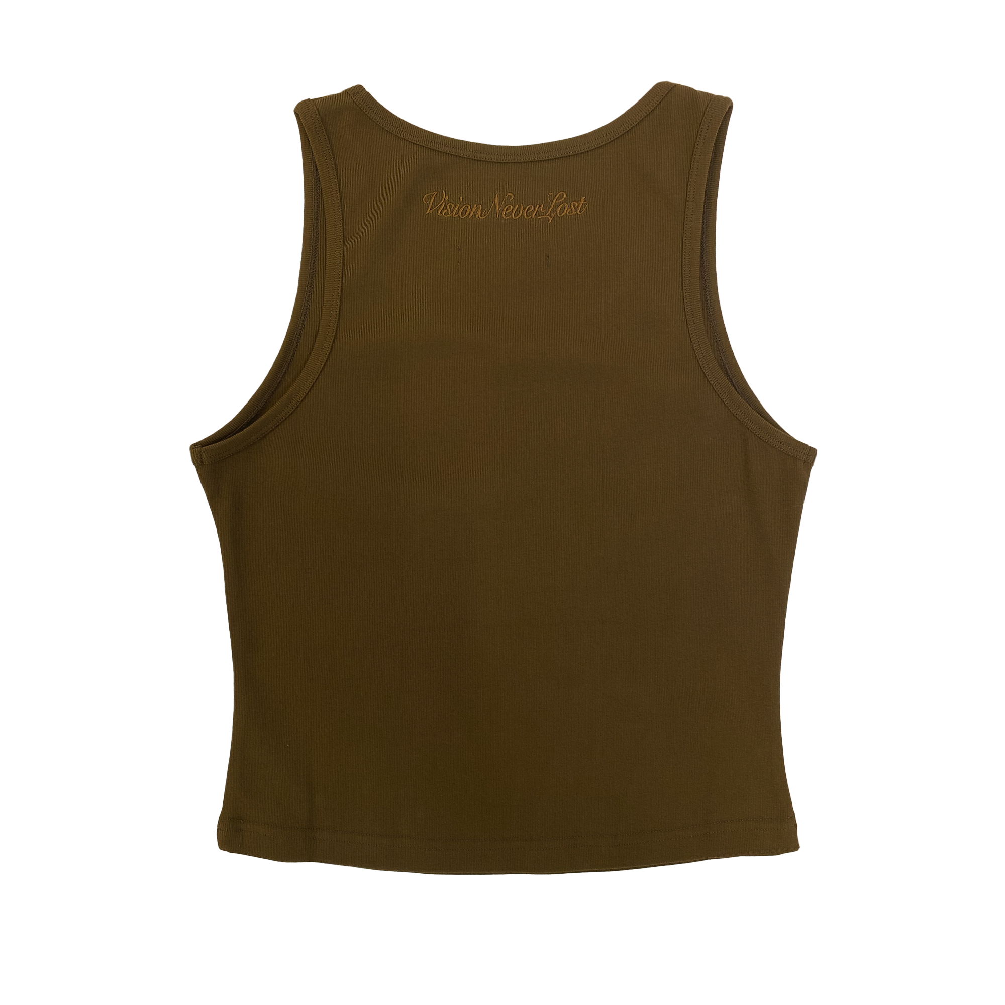 REPRESENT THE VISION TANK-TOP [BROWN]