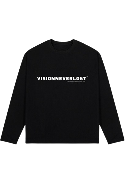 “BUT FOR THE GRACE” LONG SLEEVE T-SHIRT [BLACK]