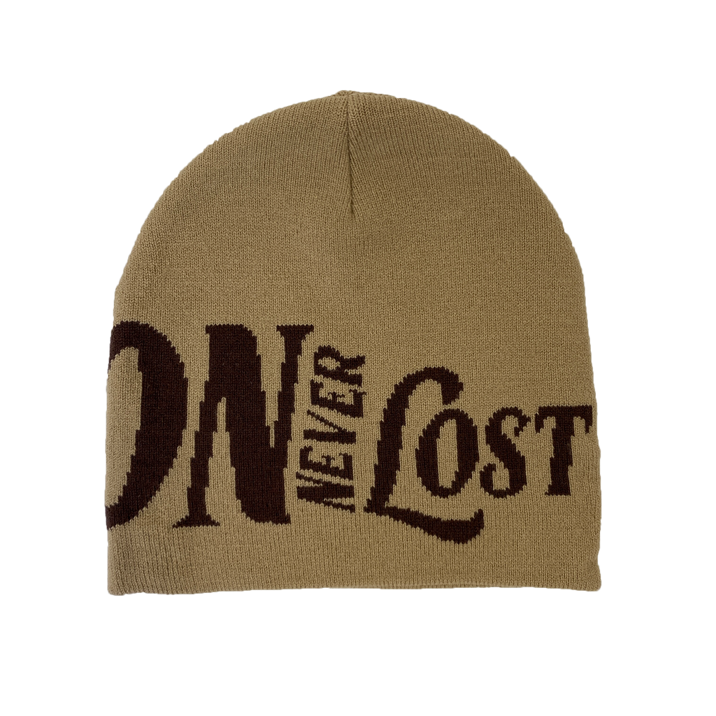 VNL ESSENTIAL BEANIE [CREAM/BROWN]