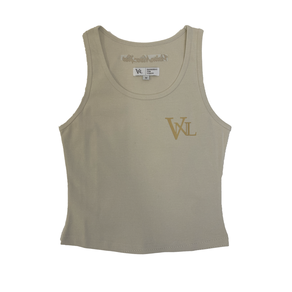 REPRESENT THE VISION TANK-TOP [DUSTY SAND]