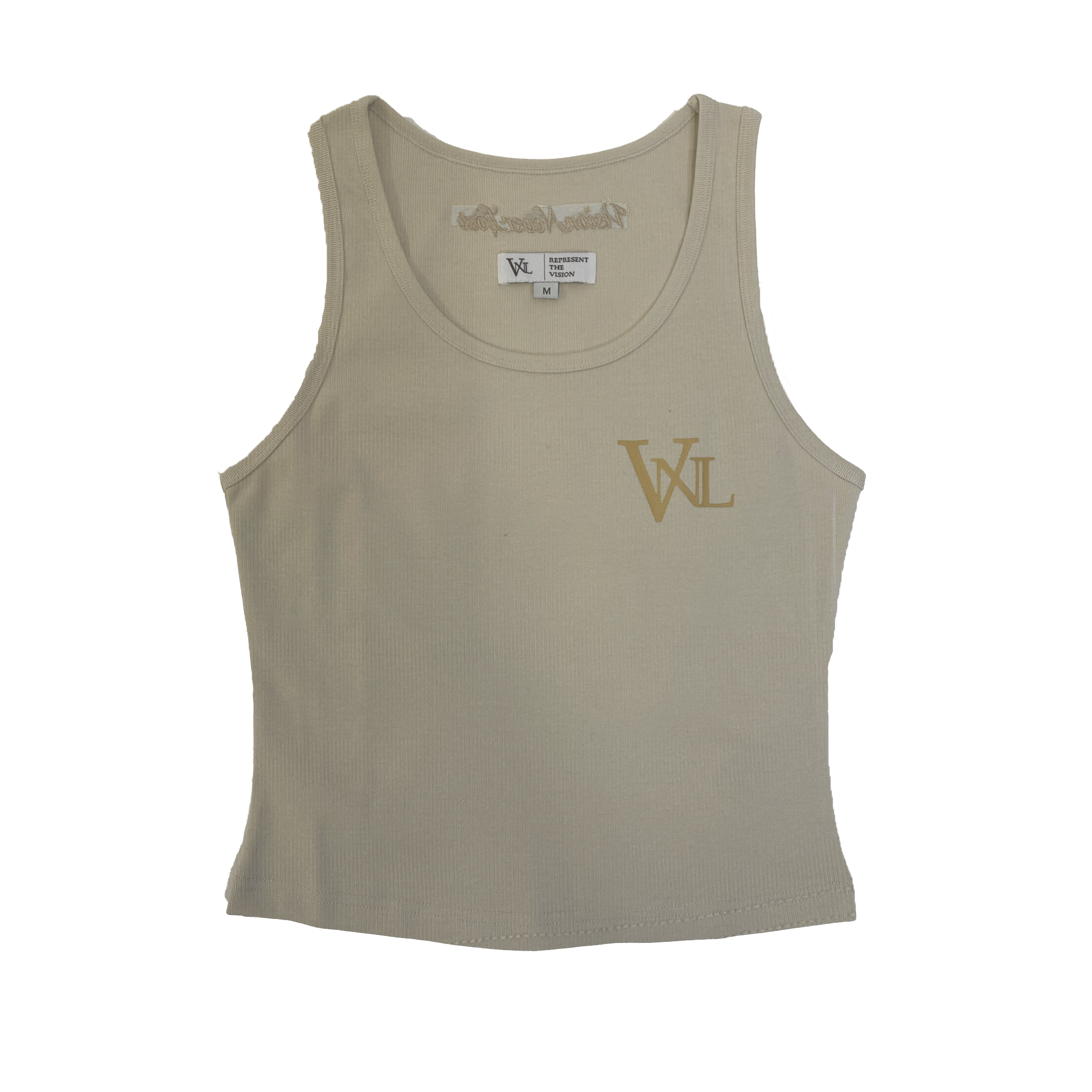 REPRESENT THE VISION TANK-TOP [DUSTY SAND]