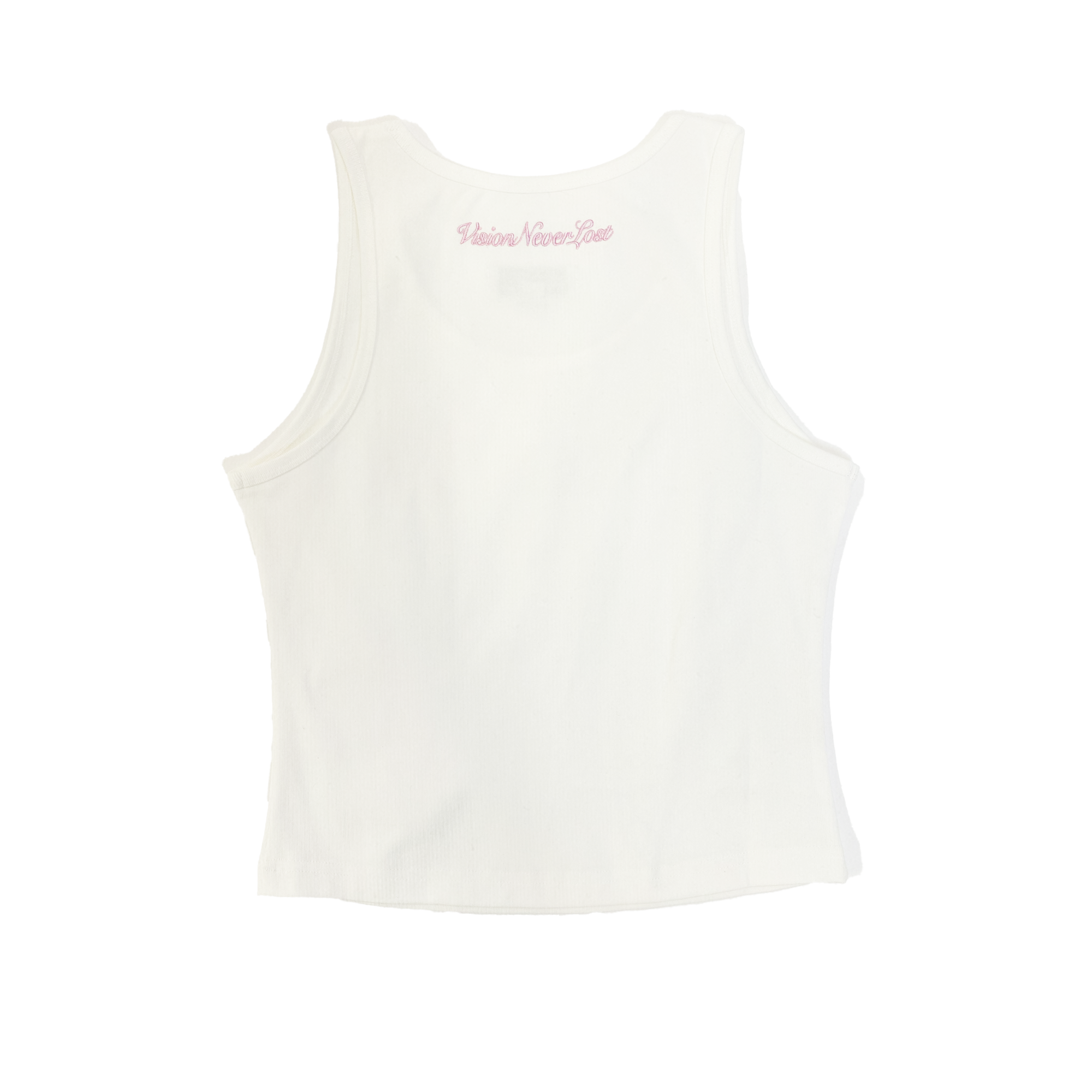REPRESENT THE VISION TANK-TOP [WHITE/PINK]